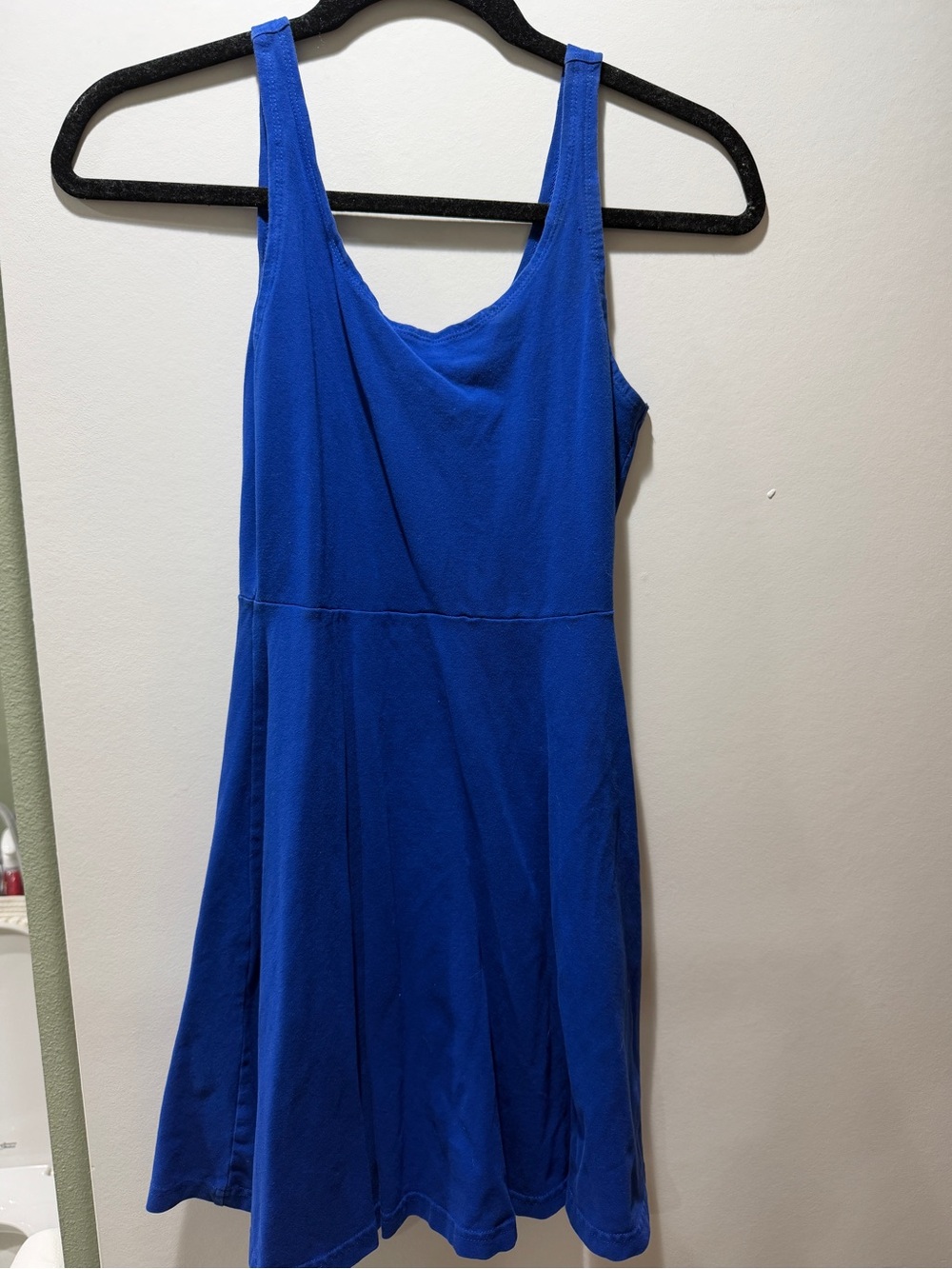 Express Royal Blue Sleeveless A-Line Dress